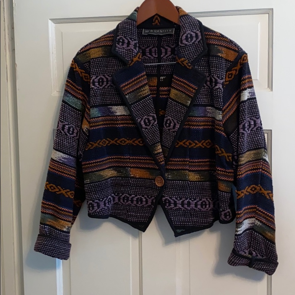 Unique Vintage New Identity Southwestern Jacket
